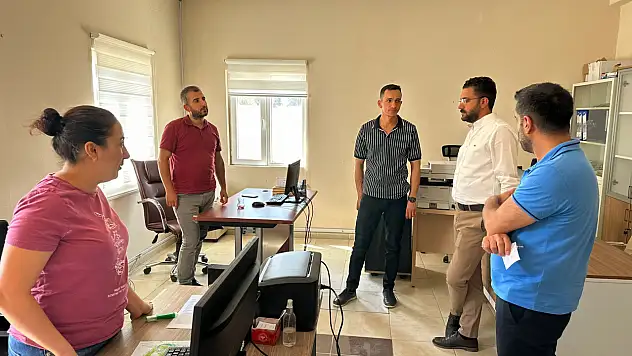 Sağlık hizmetleri başkanı Bostancı, çalışmaları yerinde inceledi