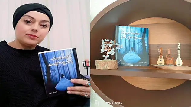 Şair yazar Nazife Nazan Ilıkçı'nın 'Düşlerimden Çık Gel Bana' kitabına yoğun ilgi