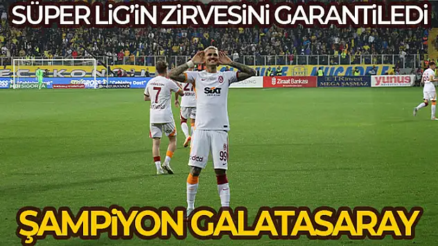 Şampiyon Galatasaray