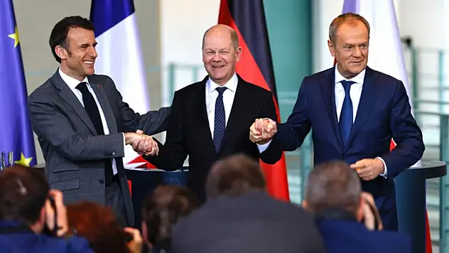 Scholz: Ukrayna'yı destekliyoruz ancak Rusya ile de savaş içerisinde değiliz