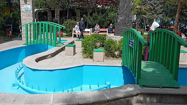Şehir parkı yenilendi