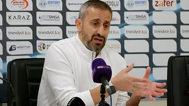 Serkan Özbalta: Taraftardan destek bekliyoruz, sonuç için üzgünüz