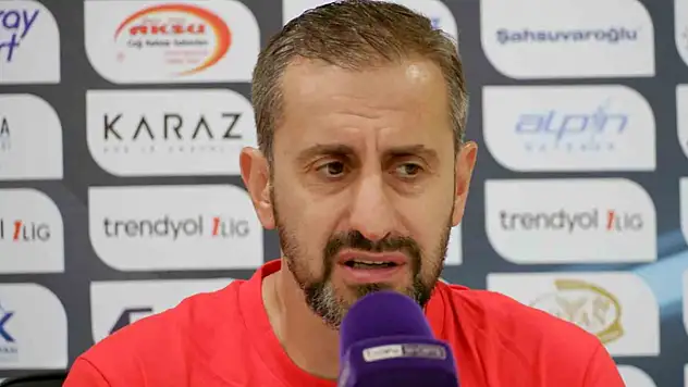 Serkan Özbalta: Tempoyu yükseltmek isteyen bir takımız