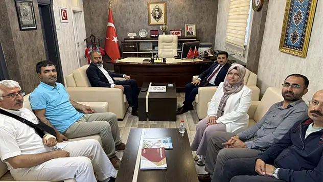 Şevli'den Kaymakam Bulut'a ziyaret