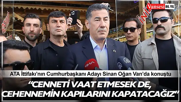 Sinan Oğan: 'İkinci tura kalamadığımız takdirde cenneti vaat etmesek de, cehennemin kapılarını kapatacağız'