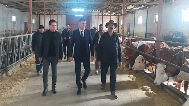 Şişman'dan hayvan yetiştiricilerine ziyaret