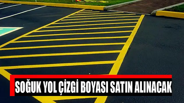 Soğuk yol çizgi boyası satın alınacak