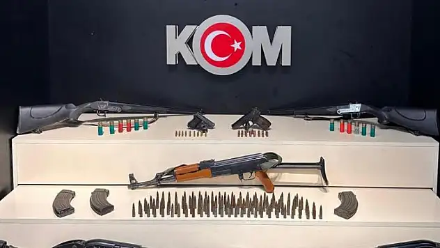 Sosyal medyada silah paylaşımı yapanlara operasyon