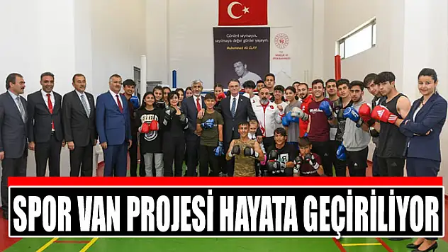 Spor Van Projesi hayata geçiriliyor