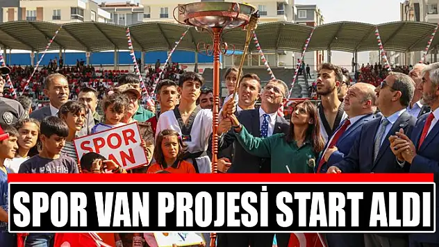 Spor Van Projesi start aldı