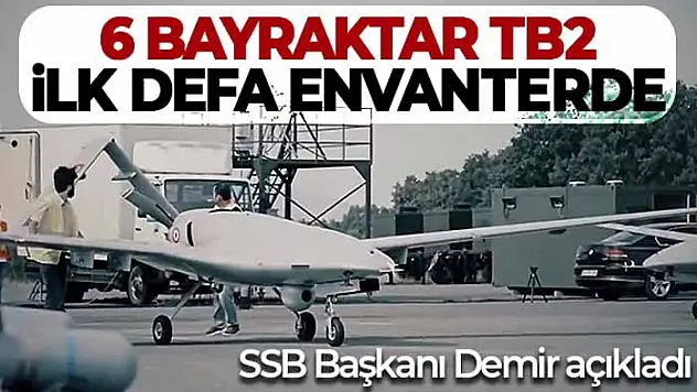 SSB Başkanı Demir: 'TB2'ler Sahil Güvenlik Komutanlığı envanterine girdi'