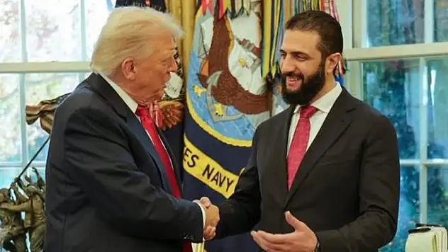 Suriye Devlet Başkanı Ahmed eş-Şara, Trump ile görüştü