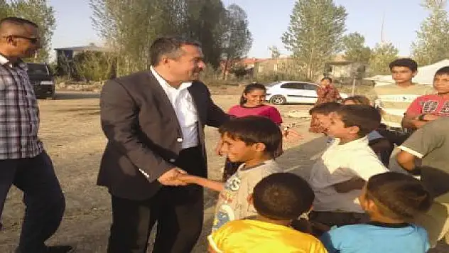 VAN'DAKİ SURİYELİLERE YARDIM