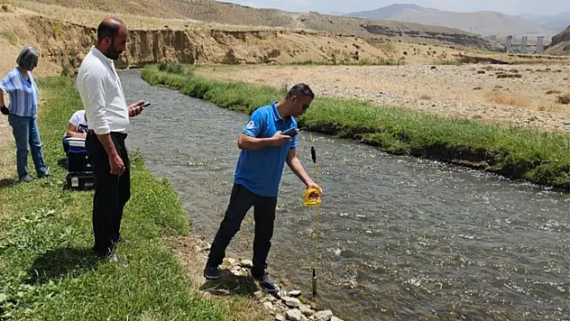 Tarım müdürlüğü ekiplerinden su analiz çalışması