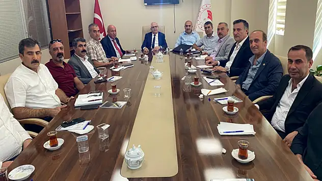 Tarımsal üretim planlaması ve yeni destekleme modeli toplantısı yapıldı