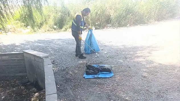 Tasmalı Çeşmesi'nde temizlik çalışması