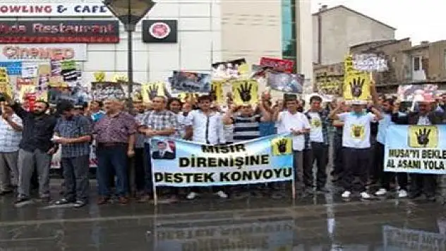 Mısır Halkına Destek Konvoyu Tatvan'da