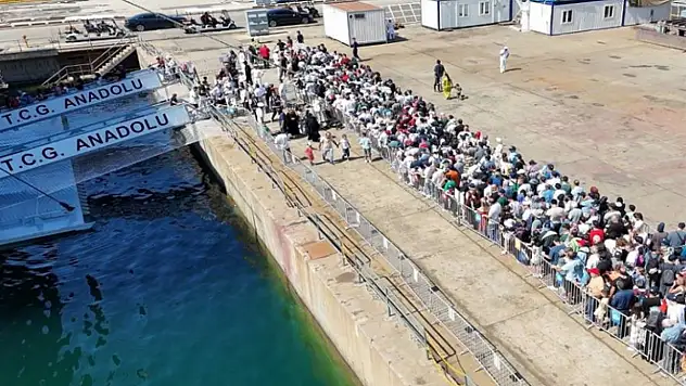 TCG Anadolu, TEKNOFEST'in ilgi odağı oldu
