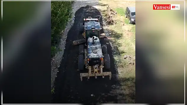 Tekevler mahallesi'nde yol bakım çalışmaları sürüyor