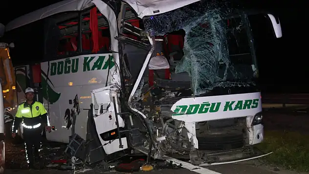 TEM'de fezi kaza: 1'i ağır 18 yaralı