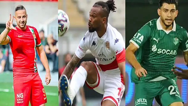 TFF 1. Lig'de gol krallığı yarışı sürüyor