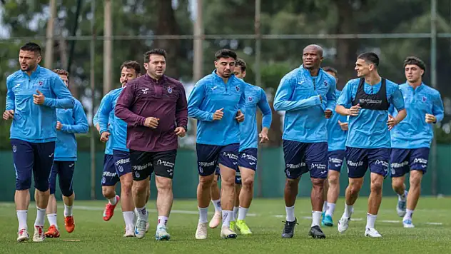 Trabzonspor'da kamp öncesi yoğun mesai