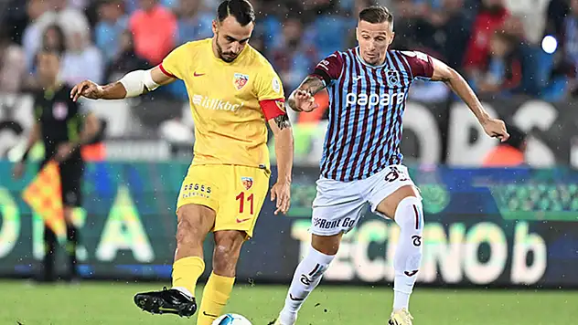 Trabzonspor ile Kayserispor 57. randevuda