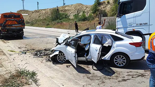Trafik kazası: 1 ölü, 3 yaralı