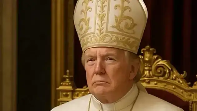 Trump, kendisini 'Papa' olarak gösteren fotoğraf paylaştı