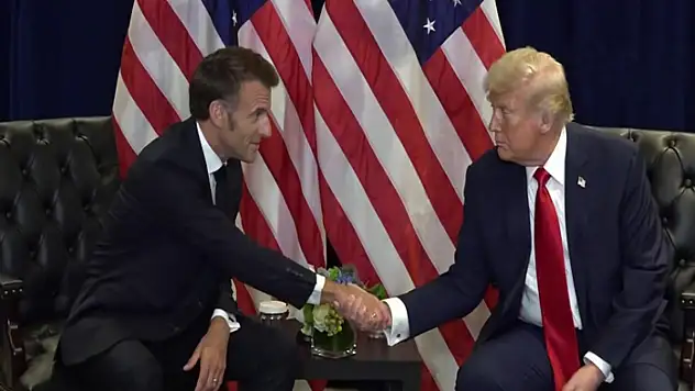 Trump ve Macron görüşmesinde Filistin anlaşmazlığı