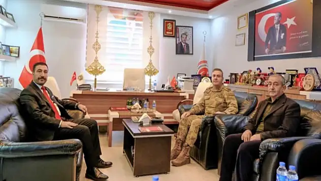 Tuğgeneral Avkıran'dan Güvenlik Korucuları Federasyonuna ziyaret