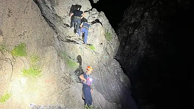 Tunceli'de nefes kesen kurtarma operasyonu