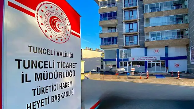 Tunceli'de tüketicilerden 1 ayda 984 bin liralık şikayet başvurusu
