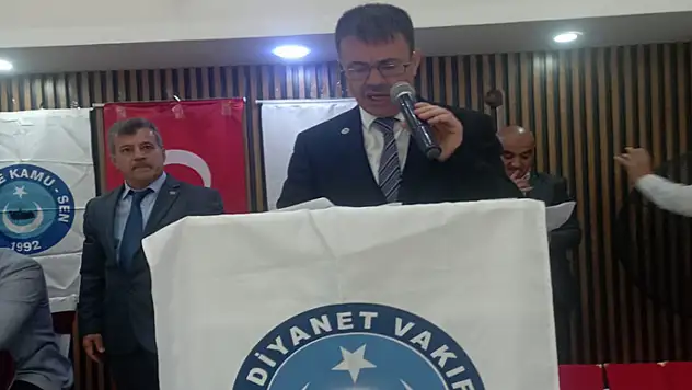 Türk Diyanet Vakıf Sen Van Şubesi genel kurulunu yaptı