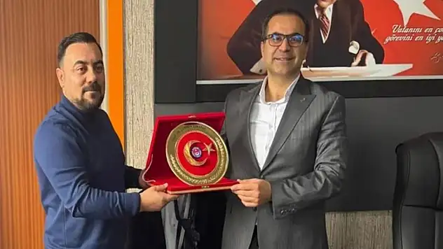 Türk Sağlık-Sen'den Başhekim Karaman'a ziyaret