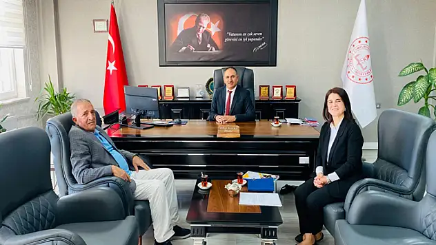 Türkiye Eğitim Gönüllüleri Vakfı'ndan Alhan'a ziyaret