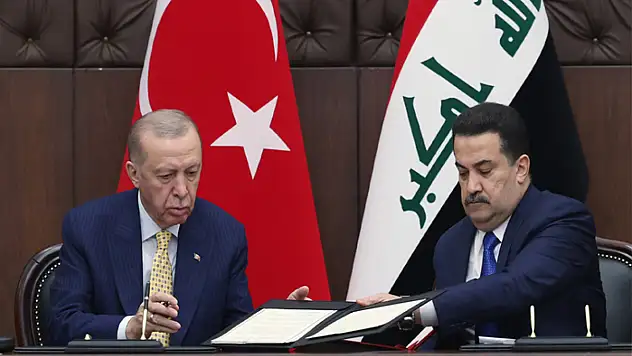 Türkiye ile Irak arasında 26 anlaşma imzalandı