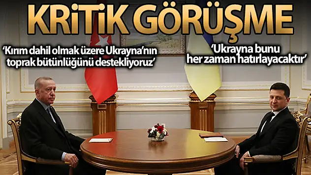 Türkiye ile Ukrayna arasında kritik görüşme sonrası ortak basın toplantısı