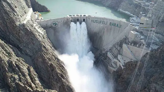 Türkiye'nin en yüksek barajından 8.4 milyarlık dev katkı