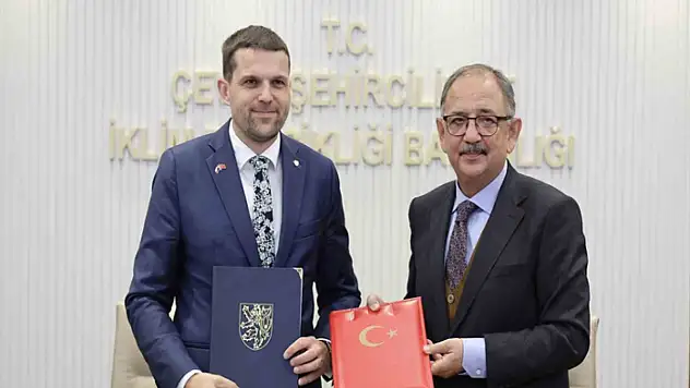 Türkiye ve Çekya arasında çevre koruma işbirliğine ilişkin niyet beyanı imzalandı