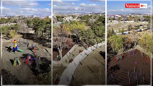 Türkiye Yüzyılı Millet Bahçesi Van'da tamamlanma aşamasında