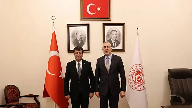 Türkmenoğlu'ndan Bakan Işıkhan'a ziyaret