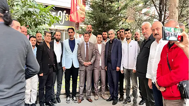 Türkmenoğlu'ndan İpekyolu İlçe Başkanlığı'na ziyaret