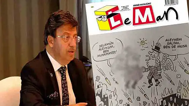 Türkmenoğlu'ndan, Leman Dergisi'ne tepki