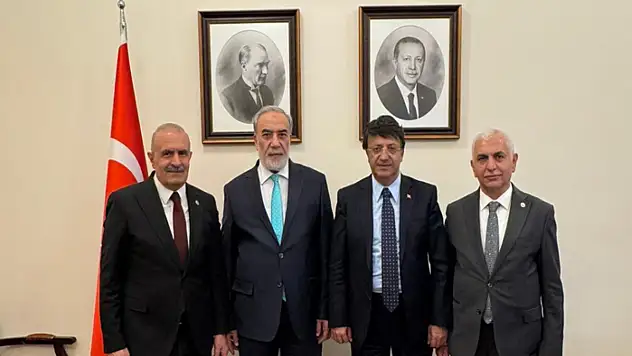 Türkmenoğlu ve Kayatürk'ten Bakan Yardımcısı Kulaklıkaya'ya ziyaret