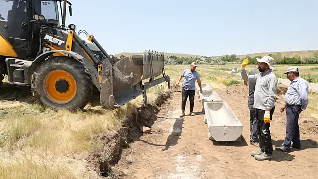 Tuşba Belediyesi'nden sıvat desteği