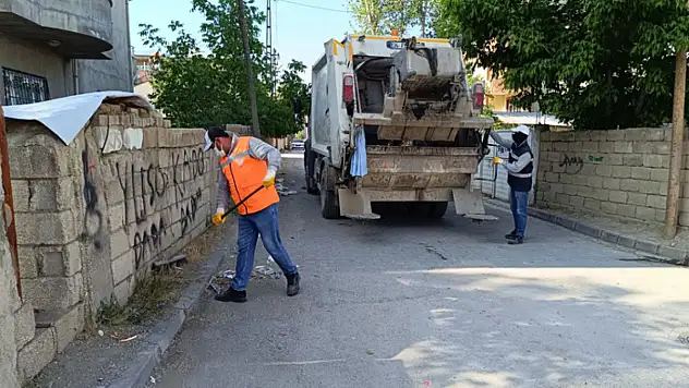 Tuşba'da temizlik çalışması