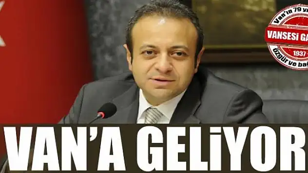 T.C. Avrupa Birliği ve Devlet Eski Bakanı Egemen Bağış Van'a geliyor