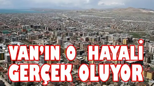 Van'da Hafif Raylı Sistem Projesi 