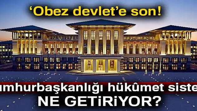 'Obez devlet'e bir neşter daha